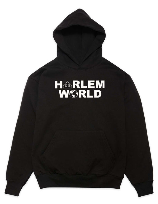 HARLEM WORLD HOODY/BLACK