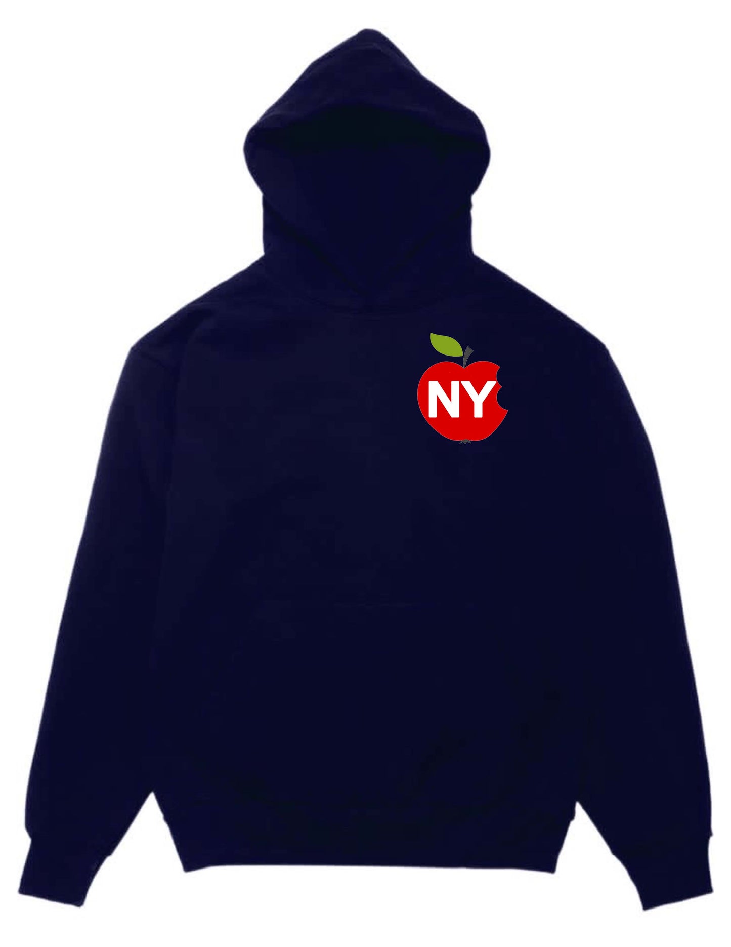 BITTENN APPLE NY HOODY/NAVY BLUE